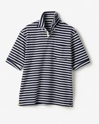 【ドゥクラッセ/DoCLASSE / MEN】のリファインド ポロ・ドゥクラッセT 半袖 ネイビー&times;ホワイト|ID: prp329100003920110 ipo3291000000035734810