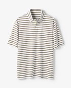 【ドゥクラッセ/DoCLASSE / MEN】のリファインド ポロ・ドゥクラッセT 半袖 ホワイト&times;カーキグレー|ID: prp329100003920110 ipo3291000000035734828