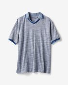 【ドゥクラッセ/DoCLASSE / MEN】のスキッパーポロ ブルー|ID: prp329100003920136 ipo3291000000035798343