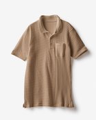 【ドゥクラッセ/DoCLASSE / MEN】のナノファインリンクスポロ ブラウン|ID: prp329100003920145 ipo3291000000035799574