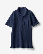 【ドゥクラッセ/DoCLASSE / MEN】のナノファインリンクスポロ ネイビー|ID: prp329100003920145 ipo3291000000035799578