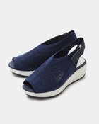 【フィットフィット/fitfit】の厚底シアーニットサンダル ネイビー|ID: prp329100003953881 ipo3291000000028264607