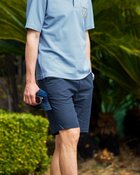 【ドゥクラッセ/DoCLASSE / MEN】のリネンコットン ドローストリングショートパンツ ネイビー|ID: prp329100003953885 ipo3291000000035894118