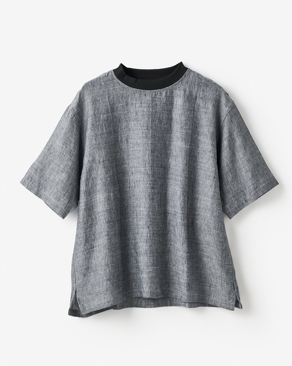 【ドゥクラッセ/DoCLASSE / MEN】のリネンシャリっとT インテリア・キッズ・メンズ・レディースファッション・服の通販 founy(ファニー) 　ファッション　Fashion　メンズファッション　MEN　トップス・カットソー　Tops/Tshirt/Men　シャツ　Shirts　ポロシャツ　Polo Shirts　スリット　Slit　フィット　Fit　メンズ　Mens　リネン　Linen　ダークインディゴ|ID: prp329100003953913 ipo3291000000028264632