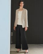 【ドゥクラッセ/DoCLASSE】のトリアセサテン・セミワイドパンツ 人気、トレンドファッション・服の通販 founy(ファニー) ファッション Fashion レディースファッション Fashion for Women パンツ Pants & Trousers セレモニー Ceremony ビジネス 仕事 通勤 Business / Work / Commuting 夏 Summer thumbnail ブラック|ID: prp329100003954009 ipo3291000000034537235