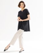 【ドゥクラッセ/DoCLASSE】のレースデザイン/半袖チュニック・ドゥクラッセTシャツ ブラック|ID: prp329100003954123 ipo3291000000028264797