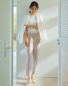 【ドゥクラッセ/DoCLASSE】のリネンタッチ・テーパードパンツ グレージュ|ID: prp329100003954164 ipo3291000000035894237