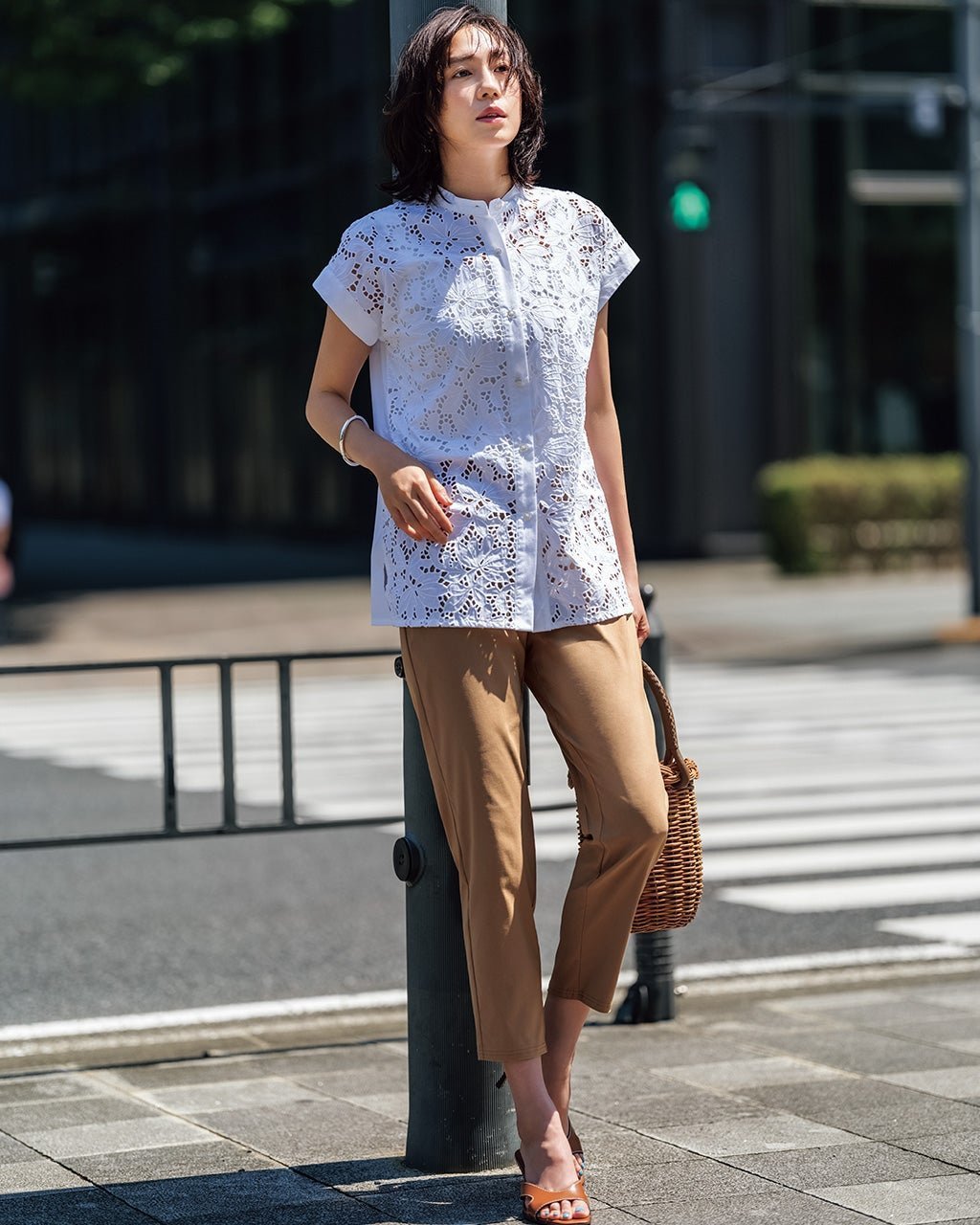 【ドゥクラッセ/DoCLASSE】のドライタッチ・サブリナ59cm 人気、トレンドファッション・服の通販 founy(ファニー) ファッション Fashion レディースファッション Fashion for Women パンツ Pants & Trousers ギャザー Gathered, Ruffled ストレッチ Stretch, Stretchy Fabric 定番 Standard, Basic Item 人気 Popular, Best Seller ポケット Pocket, Pocket Detail 夏 Summer other-1|ID: prp329100003971599 ipo3291000000033488751