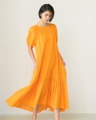 【ドゥクラッセ/DoCLASSE】の塩縮コットン・パフスリーブワンピース 人気、トレンドファッション・服の通販 founy(ファニー) ファッション Fashion レディースファッション Fashion for Women ワンピース Dresses スリーブ Sleeve, Long Sleeve / Short Sleeve リゾート Resort, Vacation Style 夏 Summer thumbnail オレンジ|ID: prp329100003981136 ipo3291000000035894272