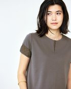 【ドゥクラッセ/DoCLASSE】のレースデザイン/半袖・ドゥクラッセTシャツ チャコール|ID: prp329100003989140 ipo3291000000028265088