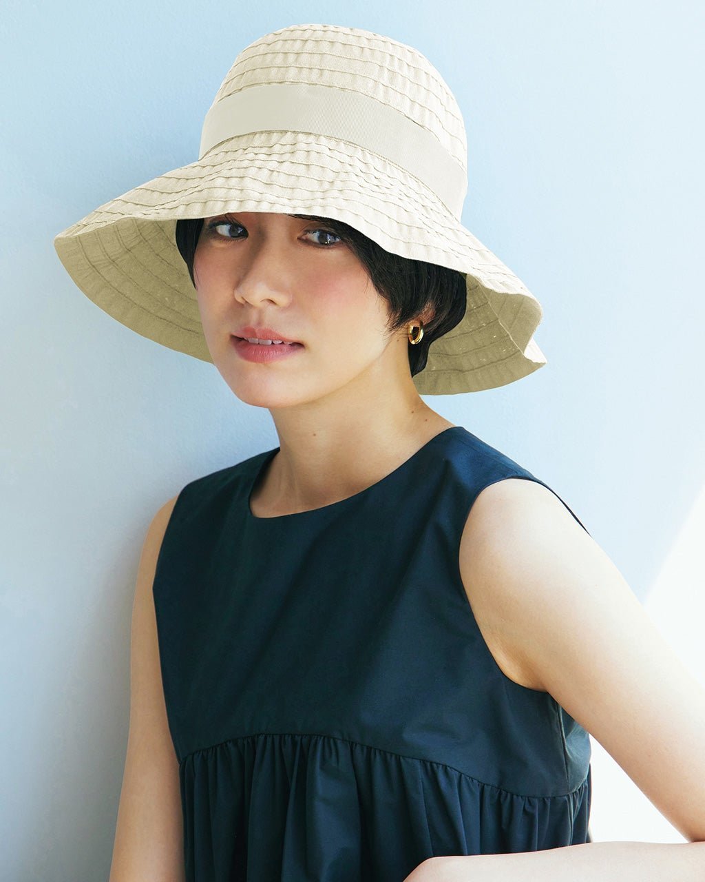 【ドゥクラッセ/DoCLASSE】の-10℃涼感リボンハット・KOKAGE 人気、トレンドファッション・服の通販 founy(ファニー) 　ファッション　Fashion　レディースファッション　Fashion for Women　レイングッズ・傘・晴雨兼用傘　Umbrellas & Rain Gear　グログラン　Grosgrain, Grosgrain Ribbon　ダメージ　Distressed, Destroyed　リボン　Ribbon, Bow　エレガント 上品　Elegant　夏　Summer　帽子　Hat, Headwear　日傘　Parasol, UV Umbrella　洗える　Machine Washable　 other-1|ID: prp329100003989151 ipo3291000000033605330