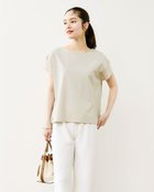 【ドゥクラッセ/DoCLASSE】のシフォンスリーブ・Tブラウス アイスグレー|ID: prp329100003989171 ipo3291000000033578270