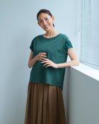 【ドゥクラッセ/DoCLASSE】のシフォンスリーブ・Tブラウス ダークピーコック|ID: prp329100003989171 ipo3291000000033578271
