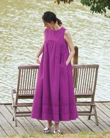 【ドゥクラッセ/DoCLASSE】のアイレットレース・テントギャザーワンピース 人気、トレンドファッション・服の通販 founy(ファニー) ファッション Fashion レディースファッション Fashion for Women ワンピース Dresses アイレット Eyelet Lace ギャザー Gathered, Ruffled ドレープ Drape, Draping Fabric |ID:prp329100003989188