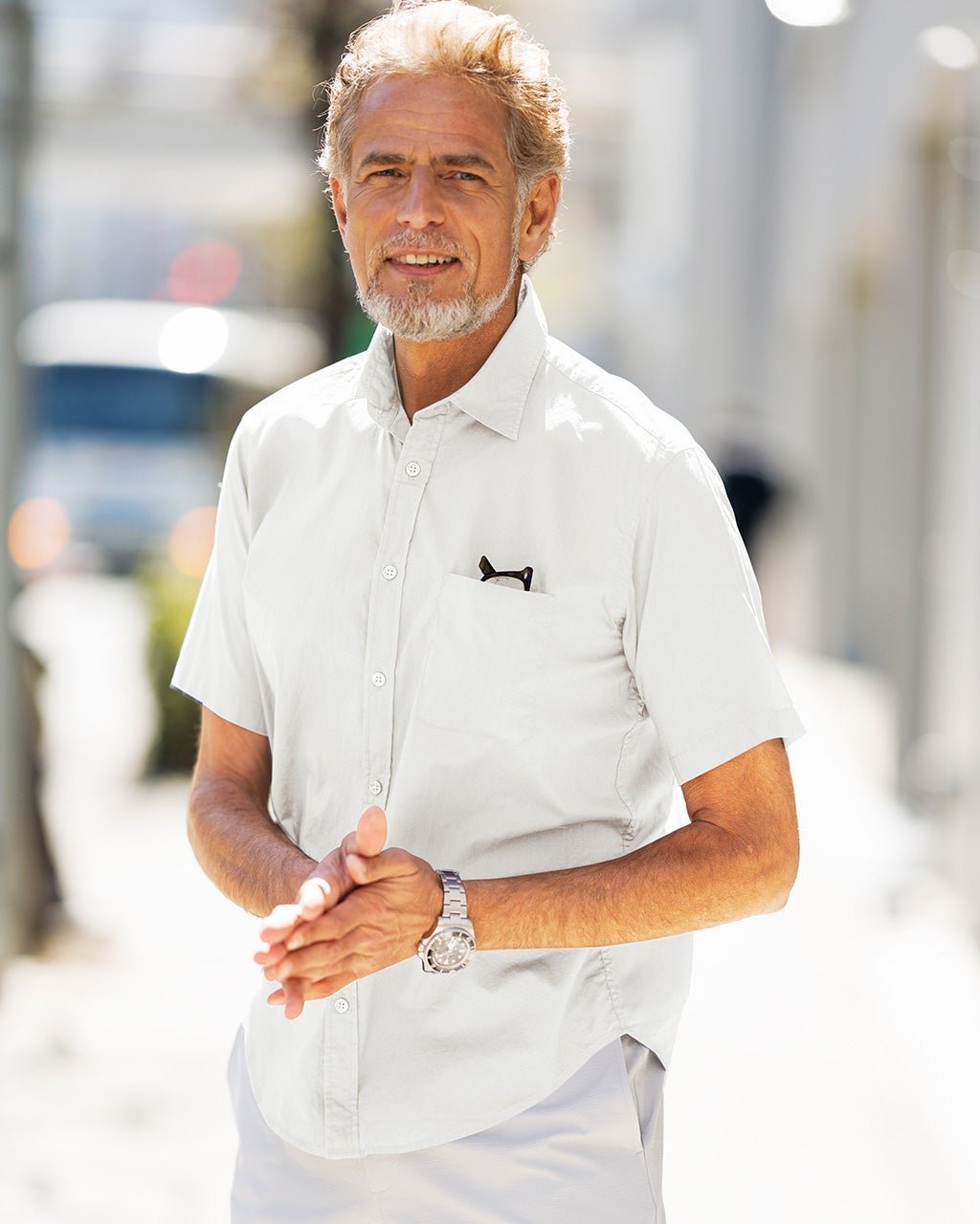 【ドゥクラッセ/DoCLASSE / MEN】のシルキーコットンローンシャツ(半袖) 人気、トレンドファッション・服の通販 founy(ファニー) 　ファッション　Fashion　メンズファッション　Fashion for Men　デニム　Denim, Jeans Material　プリーツ　Pleats, Pleated　ボックス　Boxy, Box Shape　ボトム　Bottoms, Lower Wear　メンズ　Men's, Menswear　半袖　Short Sleeve, Half Sleeve　 other-1|ID: prp329100003989191 ipo3291000000032275423