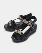 【フィットフィット/fitfit】の厚底3ベルトサンダル 人気、トレンドファッション・服の通販 founy(ファニー) ファッション Fashion レディースファッション Fashion for Women ベルト&ウエストマーク Belts & Waist Accessories コンパクト Compact, Small Size サンダル Sandals, Summer Shoes ストーン Stone, Gem-Like スポーティ Sporty, Casual Athletic パターン Pattern, Design Print フィット Fit, Slim Fit フェミニン Feminine, Girly ラバー Rubber, Rubber Sole エレガント 上品 Elegant 厚底 Platform Shoes thumbnail ブラックパターン|ID: prp329100003996613 ipo3291000000035184751