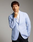【ドゥクラッセ/DoCLASSE / MEN】のカラミ織・高通気ジャケット ライトブルー|ID: prp329100004013856 ipo3291000000026597193