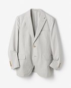 【ドゥクラッセ/DoCLASSE / MEN】のDoクール洗えるジャケット グレーストライプ|ID: prp329100004020890 ipo3291000000028265776