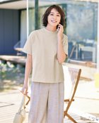 【ドゥクラッセ/DoCLASSE】の高密度シルコットン・プチハイネックT ライトグレー|ID: prp329100004020892 ipo3291000000036009682