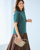 【ドゥクラッセ/DoCLASSE】の高密度シルコットン・プチハイネックT ピーコック|ID: prp329100004020892 ipo3291000000036009688