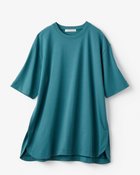 【ドゥクラッセ/DoCLASSE】の高密度シルコットン・5分袖ロングT/70cm ピーコック|ID: prp329100004020894 ipo3291000000032027155
