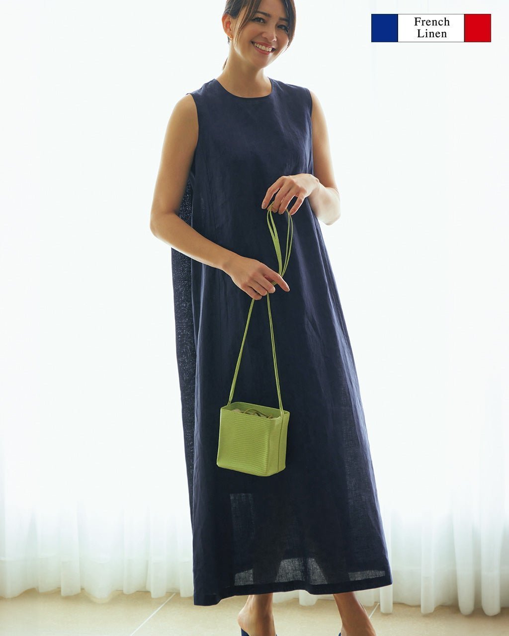 【ドゥクラッセ/DoCLASSE】のフレンチリネン・ノースリーブワンピース 人気、トレンドファッション・服の通販 founy(ファニー) 　ファッション　Fashion　レディースファッション　Fashion for Women　ワンピース　Dresses　アクセサリー　Fashion Accessories　エレガント 上品　Elegant　サマー　Summer, Summer Style　シンプル　Simple, Minimal　ドレス　Dress, One-Piece　ノースリーブ　Sleeveless, No-Sleeve　フランス　France, French　フレア　Flare, Flared　フレンチ　French, French Style　ペチコート　Petticoat, Underskirt　リネン　Linen, Linen Fabric　 other-1|ID: prp329100004020922 ipo3291000000033464531