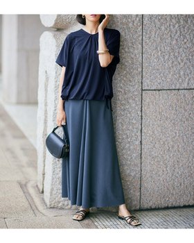 【ドゥクラッセ/DoCLASSE】のUVスラブ・2WAYプルオーバー 人気、トレンドファッション・服の通販 founy(ファニー) ファッション Fashion レディースファッション WOMEN トップス・カットソー Tops/Tshirt シャツ/ブラウス Shirts/Blouses ロング / Tシャツ T-Shirts プルオーバー Pullover カットソー Cut and Sewn カットソー Cut And Sew チュニック Tunic ドローコード Draw Cord ブラウジング Browsing ボックス Box リラックス Relax 夏 Summer 旅行 Travel |ID:prp329100004020925