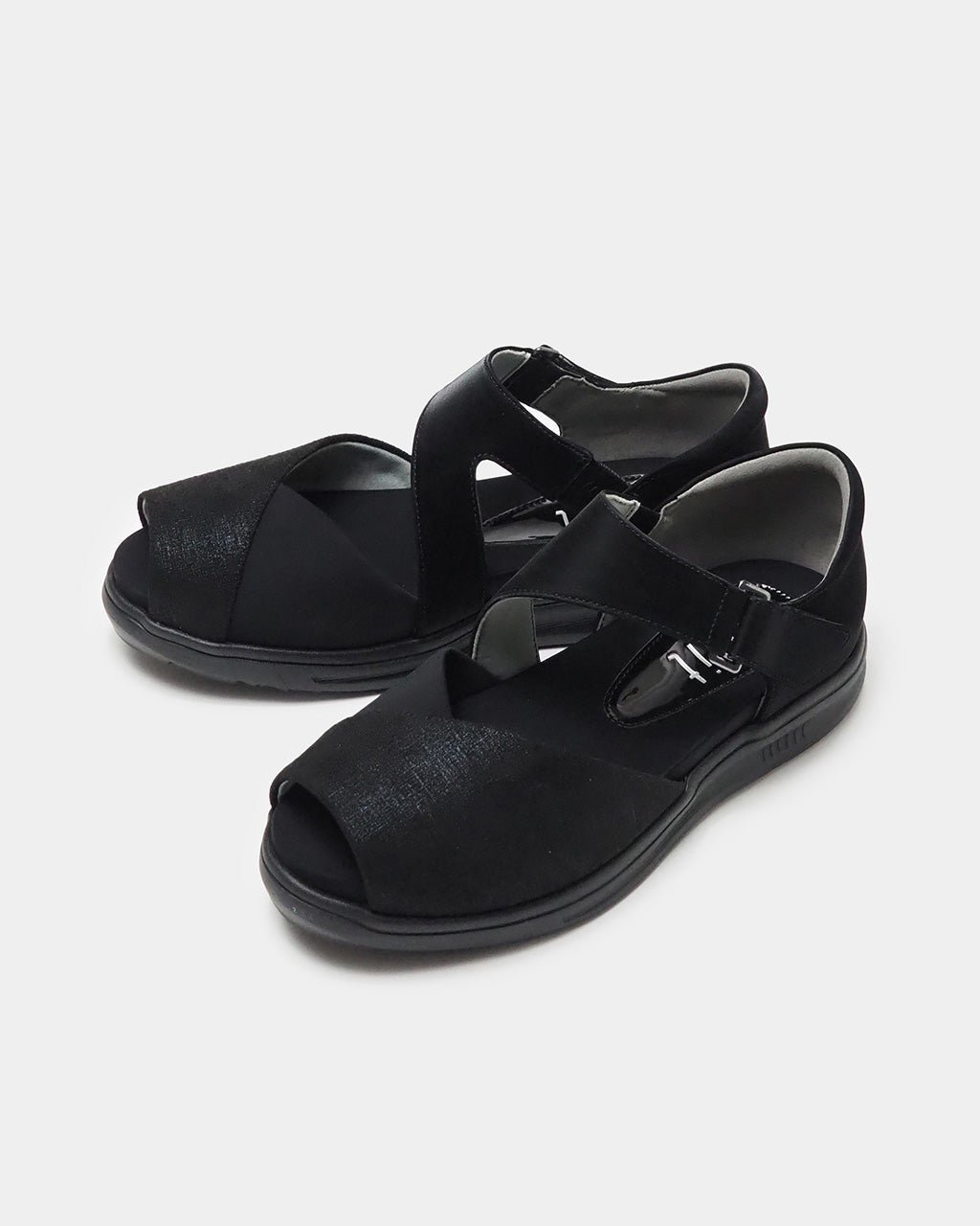 【フィットフィット/fitfit】のヒールカバーソフトサンダルLITE インテリア・キッズ・メンズ・レディースファッション・服の通販 founy(ファニー) ファッション Fashion レディースファッション Fashion for Women インソール Shoe Insole クッション Cushion, Throw Pillow 軽量 Lightweight, Ultra Light サンダル Sandals, Summer Shoes スニーカー Sneakers, Trainers フィット Fit, Slim Fit ベーシック Basic, Essential ラバー Rubber, Rubber Sole 夏 Summer ブラック|ID: prp329100004045844 ipo3291000000035165758