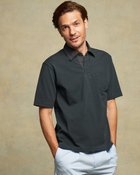 【ドゥクラッセ/DoCLASSE / MEN】のUSAコットン速乾ゆったりポロ 半袖 チャコール|ID: prp329100004047742 ipo3291000000027116841