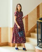 【ドゥクラッセ/DoCLASSE】の光沢ツイル・プリントワンピース 人気、トレンドファッション・服の通販 founy(ファニー) ファッション Fashion レディースファッション Ladies' Fashion Online ワンピース Dress ジャケット Jacket ツイル Twill プリント Print モダン Modern ビジネス 仕事 通勤 Business 夏 Summer thumbnail レッド・パターン|ID: prp329100004047749 ipo3291000000032575664