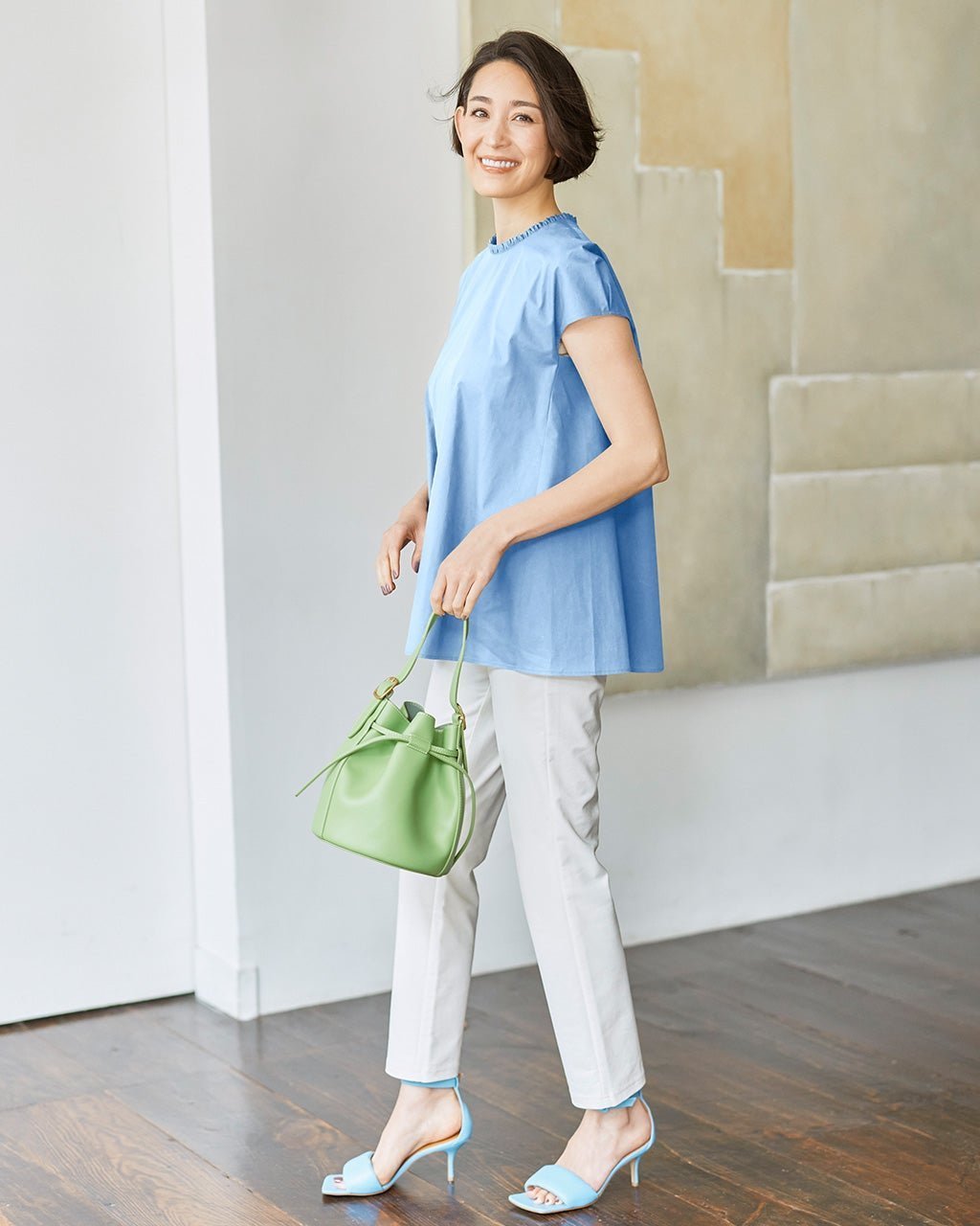 【ドゥクラッセ/DoCLASSE】の裏メッシュ・ストレッチパンツ/ストレート63cm 人気、トレンドファッション・服の通販 founy(ファニー) 　ファッション　Fashion　レディースファッション　Fashion for Women　パンツ　Pants & Trousers　ストレッチ　Stretch, Stretchy Fabric　ストレート　Straight, Straight Cut　メッシュ　Mesh, Net Fabric　夏　Summer　 other-1|ID: prp329100004047759 ipo3291000000032488703