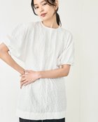 【ドゥクラッセ/DoCLASSE】のふくれジャカード・パフブラウス 人気、トレンドファッション・服の通販 founy(ファニー) ファッション Fashion レディースファッション WOMEN トップス・カットソー Tops/Tshirt シャツ/ブラウス Shirts/Blouses ジャカード Jacquard スリーブ Sleeve テクスチャー Texture バルーン Balloon フェミニン Feminine リボン Ribbon thumbnail ホワイト|ID: prp329100004131897 ipo3291000000028266045