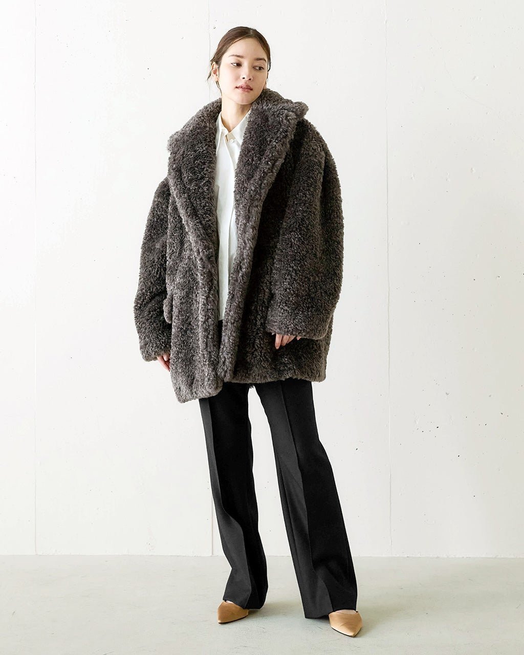 【ドゥクラッセ/DoCLASSE】のヴァージンウールMIX・フレアパンツ 人気、トレンドファッション・服の通販 founy(ファニー) 　ファッション　Fashion　レディースファッション　Fashion for Women　パンツ　Pants & Trousers　フレア　Flare, Flared　ロング　Long, Long-Length　エレガント 上品　Elegant　春　Spring　秋　Autumn　 other-1|ID: prp329100004131901 ipo3291000000030614490