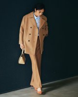 【ドゥクラッセ/DoCLASSE】のヴァージンウールMIX・フレアパンツ 人気、トレンドファッション・服の通販 founy(ファニー) ファッション Fashion レディースファッション Fashion for Women パンツ Pants & Trousers フレア Flare, Flared ロング Long, Long-Length エレガント 上品 Elegant 春 Spring 秋 Autumn |ID:prp329100004131901