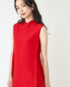 【ドゥクラッセ/DoCLASSE】の二重織り・構築ワンピース 人気、トレンドファッション・服の通販 founy(ファニー) ファッション Fashion レディースファッション WOMEN ワンピース Dress コンパクト Compact フィット Fit フレア Flare プリーツ Pleats thumbnail レッド|ID: prp329100004131909 ipo3291000000028266078