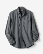 【ドゥクラッセ/DoCLASSE / MEN】のエコ・ライトネルシャツ 人気、トレンドファッション・服の通販 founy(ファニー) ファッション Fashion メンズファッション MEN フィット Fit メンズ Mens thumbnail チャコールパターン|ID: prp329100004131924 ipo3291000000028266125