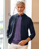 【ドゥクラッセ/DoCLASSE / MEN】のソフトファイン・ジェントルカーディガン 人気、トレンドファッション・服の通販 founy(ファニー) ファッション Fashion メンズファッション MEN なめらか Smooth インナー Inner カーディガン Cardigan ストレッチ Stretch ストレート Straight フロント Front ポケット Pocket メンズ Mens エレガント 上品 Elegant thumbnail ネイビー|ID: prp329100004131929 ipo3291000000028266153