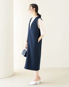 【ドゥクラッセ/DoCLASSE】のダブル編みジャージー・深Vネックジャンスカ 105cm 人気、トレンドファッション・服の通販 founy(ファニー) ファッション Fashion レディースファッション WOMEN ワンピース Dress カットソー Cut And Sew ジャージー Jersey センター Center ダブル Double フェイス Face フロント Front ポケット Pocket マキシ Maxi thumbnail ミッドナイトブルー|ID: prp329100004131931 ipo3291000000028266161