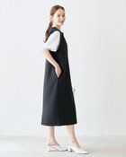 【ドゥクラッセ/DoCLASSE】のダブル編みジャージー・キーネックジャンスカ 105cm 人気、トレンドファッション・服の通販 founy(ファニー) ファッション Fashion レディースファッション WOMEN ワンピース Dress おすすめ Recommend シンプル Simple ジャージー Jersey ダブル Double ロング Long ワーク Work thumbnail ブラック|ID: prp329100004131938 ipo3291000000028266197