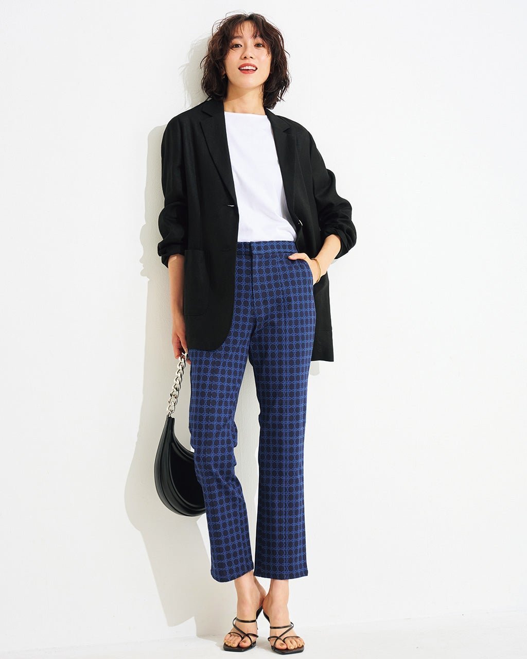 【ドゥクラッセ/DoCLASSE】のミラクルストレッチ・スリム72cm 人気、トレンドファッション・服の通販 founy(ファニー) 　ファッション　Fashion　レディースファッション　Fashion for Women　パンツ　Pants & Trousers　ストレッチ　Stretch, Stretchy Fabric　スリム　Slim, Slim Fit　センター　Center, Center Line　パターン　Pattern, Design Print　フロント　Front, Front Design　レギンス　Leggings, Stretch Pants　人気　Popular, Best Seller　 other-1|ID: prp329100004131954 ipo3291000000033219241