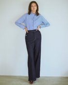 【ドゥクラッセ/DoCLASSE】のエアーストレッチデニム・ワイド ダークインディゴ|ID: prp329100004131965 ipo3291000000028266312