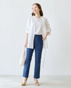 【ドゥクラッセ/DoCLASSE】のミラクルストレッチ・スリム68cm ブルー&times;ネイビー|ID: prp329100004131966 ipo3291000000028266319