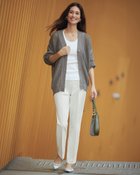 【ドゥクラッセ/DoCLASSE】のドライテックストレッチ・スティックパンツ オフホワイト|ID: prp329100004131974 ipo3291000000028266355