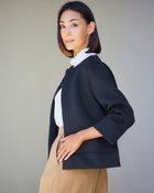 【ドゥクラッセ/DoCLASSE】のエアーライト・フォルムジャケット 人気、トレンドファッション・服の通販 founy(ファニー) ファッション Fashion レディースファッション Fashion for Women アウター Coat / Outerwear Collection レディースジャケット・軽アウター Jackets なめらか Smooth, Silky Texture カットソー Cut and Sewn Top カーディガン Cardigan, Knitwear ジャケット Jacket, Outerwear ストレッチ Stretch, Stretchy Fabric フォルム Silhouette, Form フロント Front, Front Design 人気 Popular, Best Seller thumbnail ミッドナイトブルー|ID: prp329100004132005 ipo3291000000034931807