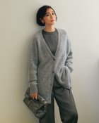 【ドゥクラッセ/DoCLASSE】のアルパカミックス・カーディガン グレー|ID: prp329100004134460 ipo3291000000036274147