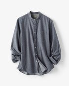 【ドゥクラッセ/DoCLASSE / MEN】の両面起毛フランネル スタンドカラーシャツ ミッドナイトパターン|ID: prp329100004134463 ipo3291000000029911364