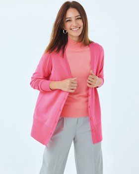 【ドゥクラッセ/DoCLASSE】 シルクフィール・アンサンブルニット人気、トレンドファッション・服の通販 founy(ファニー) ファッション Fashion レディースファッション Fashion for Women トップス・カットソー Cut & Sew Tops ニット Knit Tops & Sweaters カーディガン・羽織り Layered Style Cardigans アンサンブルニット Knit Ensembles & Twin Sets なめらか Smooth, Silky Texture アンサンブル Ensemble Set インナー Innerwear カットソー Cut and Sewn Top カーディガン Cardigan, Knitwear ハイネック High Neck, Mock Neck フォルム Silhouette, Form エレガント 上品 Elegant |ID:prp329100004134507