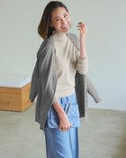 【ドゥクラッセ/DoCLASSE】のシルクフィール・アンサンブルニット グレー|ID: prp329100004134507 ipo3291000000034545382