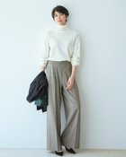 【ドゥクラッセ/DoCLASSE】のサキソニーライク・ワイド 人気、トレンドファッション・服の通販 founy(ファニー) ファッション Fashion レディースファッション WOMEN パンツ Pants NEW・新作・新着・新入荷 New Arrivals ストレッチ Stretch センター Center フィット Fit ポケット Pocket ワイド Wide ビジネス 仕事 通勤 Business thumbnail グレンチェック|ID: prp329100004134514 ipo3291000000028287502