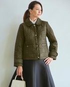 【ドゥクラッセ/DoCLASSE】のキルティング・ステンカラージャケット 人気、トレンドファッション・服の通販 founy(ファニー) ファッション Fashion レディースファッション WOMEN アウター Coat Outerwear ジャケット Jackets NEW・新作・新着・新入荷 New Arrivals キルティング Quilting クラシカル Classical コンパクト Compact ジャケット Jacket スマート Smart ダウン Down トレンド Trend バランス Balance パターン Pattern フェミニン Feminine thumbnail オリーブ|ID: prp329100004134525 ipo3291000000028287556